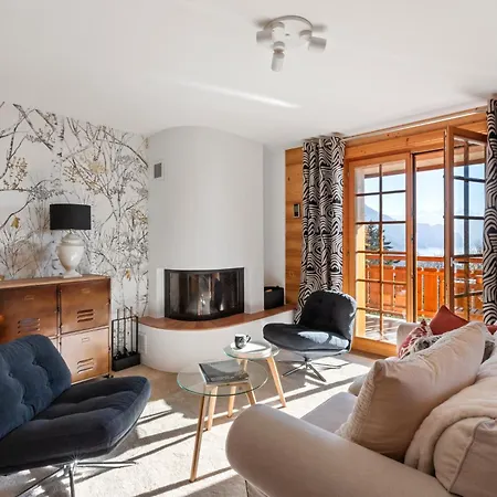 With Balcony And Alpine View Apartment Ollon