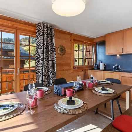 Apartment With Balcony And Alpine View Ollon