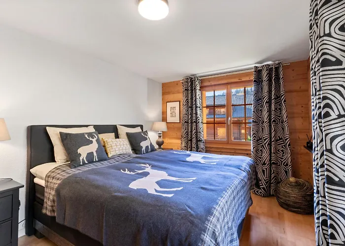 With Balcony And Alpine View Ollon