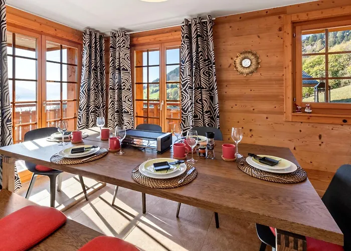 With Balcony And Alpine View Ollon